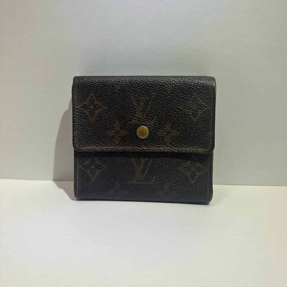 Louis Vuitton Monogram Double Side Snap Wallet